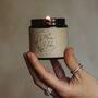 Cosy Crackle Wick Jar Candle Driftwood, thumbnail 4 of 6