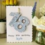 Personalised 18th Birthday Card Wooden Number Gift, thumbnail 7 of 12