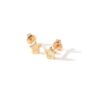 Kids Yellow Gold Mother Of Pearl Studs, thumbnail 1 of 6