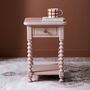 Harlow Bedside Table In Desert Rose, thumbnail 1 of 5