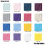 Personalised Elegant Name Colours Tote Bag, thumbnail 3 of 6