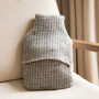 Grey Wool Hot Water Bottle, thumbnail 1 of 3