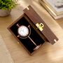 Personalised 7th Anniversary Gift Copper Desk Clock, thumbnail 1 of 12
