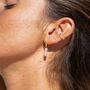 Are Guling Huggie Hoop Earrings Giada Collection, thumbnail 3 of 10