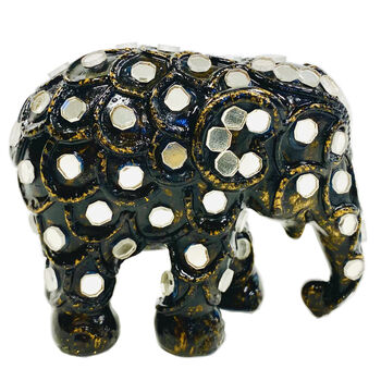 Elephant Conservation Hand Decorated 7cm Art Piece, 7 of 12