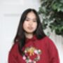 The Big Bow Embroidered Christmas Wreath Hoodie, thumbnail 4 of 6