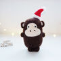 Monkey Christmas Tree Decoration, thumbnail 1 of 5