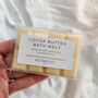 Cocoa Butter Moisturising Bath Melt Snap Bar, thumbnail 1 of 2