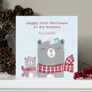 Personalised First Christmas As My Mummy Card By Molly Moo Designs ...