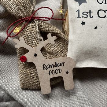 Personalised Wooden Baby's First Christmas Eve Kit, 5 of 5