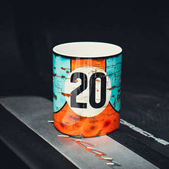 Oily Racing Car Mug No20, 2 of 7