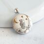 Personalised Sterling Silver Owl Locket, thumbnail 1 of 12