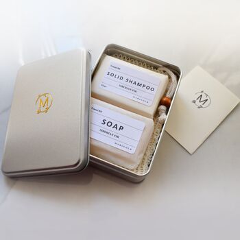 Mens Ecofriendly Luxury Travel Gift Set, 3 of 5