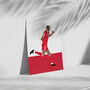 Alexander Isak Liverpool Football Print, thumbnail 2 of 4