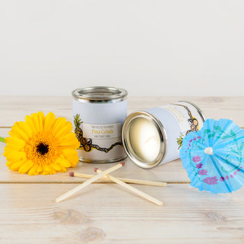 Pina Colada Pineapple And Coconut Candle Tin, 3 of 4