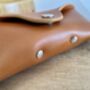 Personalised Tan Leather Sunglasses Case, thumbnail 7 of 12