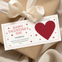 Personalised Valentine's Day Gift Scratch Card: Red Hearts Design, thumbnail 3 of 6