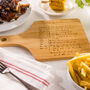 Father's Day Handwriting BBQ Recipe Chopping Board, thumbnail 11 of 11