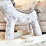 Biscuit And Skip Personalised Rocking Horse 9m+ Months, thumbnail 5 of 5