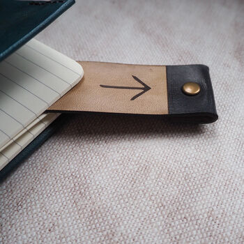Personalised Leather Rune Bookmark, 6 of 9