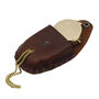 Personalised Brass Compass With Dark Leather Case, thumbnail 2 of 7