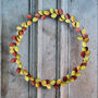 Autumn Wreath With LED Lights, thumbnail 1 of 3