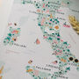 Italy Inky Illustrated Map Print, thumbnail 3 of 5