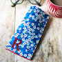 Blue Floral Liberty Fabric Glasses Case Gift For Granny, thumbnail 1 of 4