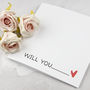 Will You Marry Me Card, thumbnail 1 of 2