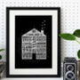 25th Silver Anniversary Home Personalised Print, thumbnail 1 of 8