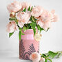 Fern Pink Ceramic Vase Gift, thumbnail 1 of 8