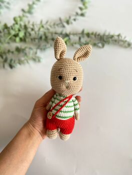 Handmade Crochet Bunny Toys For Babies And Kids, 5 of 12