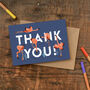 Animal Thank You Card Bundle Pack Of Six, thumbnail 5 of 12