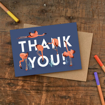 Animal Thank You Card Bundle Pack Of Six, 5 of 12