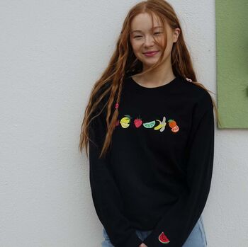The Fruit Salad Embroidered Sweater, 2 of 6