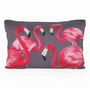 Flock Of Flamingos Cushion, thumbnail 1 of 2