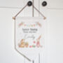 Personalised Easter Bunny Stop Here Flag, thumbnail 2 of 3