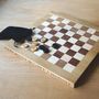 Personalised Wooden Chess Or Draughts Board, thumbnail 7 of 7