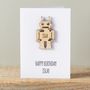 Personalised Children's Robot Card, thumbnail 2 of 5