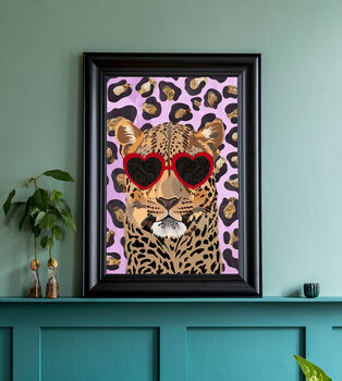 Custom Leopard Print Personalised Animal Art, 6 of 10