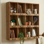 Apothecary Style Wooden Shelf, thumbnail 1 of 5