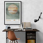 The Solar System Set Of Eight Art Prints, thumbnail 6 of 9