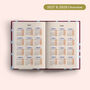 2027 Diary | A5 Hardcover Week To View | Sky Blue And Plum, thumbnail 3 of 7