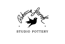 Rebecca Fierek Studio Pottery Logo with bird 