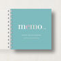 Personalised 'Memo' To Do List Small Notebook, thumbnail 8 of 10