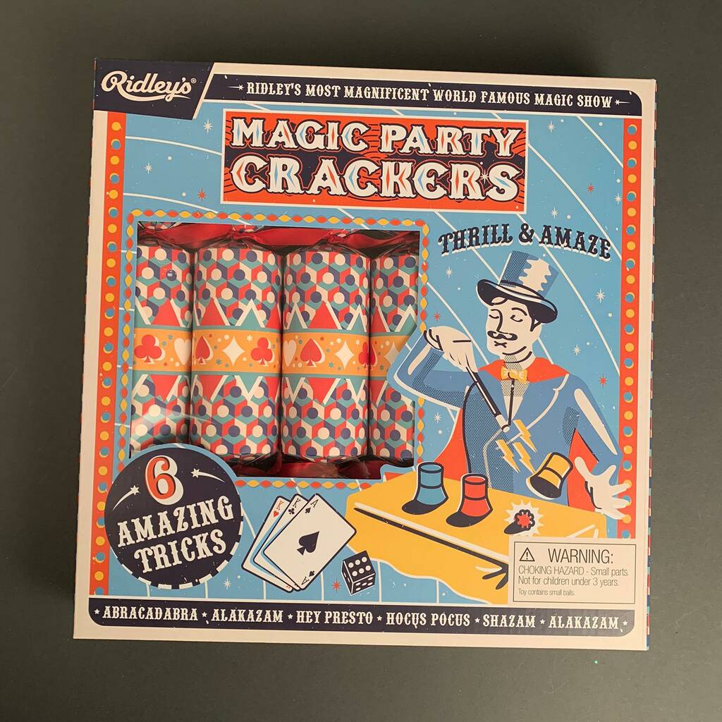 Magic Trick Party Crackers By Nest