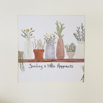 Sending Happiness Handmade Card, 2 of 2
