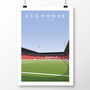 Doncaster Rovers Eco Power Stadium Poster, thumbnail 2 of 8