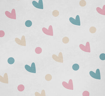 Heart Wrapping Paper Valentine Gift Wrap Roll, 3 of 3