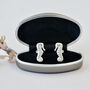 Seahorse Cufflinks In Sterling Silver, thumbnail 1 of 7